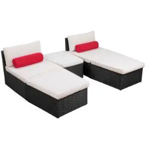 Flamaker Daybed Patio Furniture Set