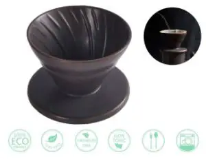  Globe Faith Eco-friendly Ceramic Pour Over Coffee Maker