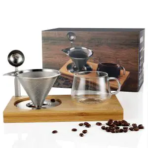 SEMKO Pour Over Coffee Dripper Set