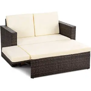 Tangkula 2 Piece Daybed