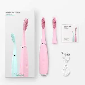 SENSOLOGY Silicone Electric Rechargeable Toothbrush