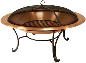 Catalina Creations Solid Copper Fire Pit