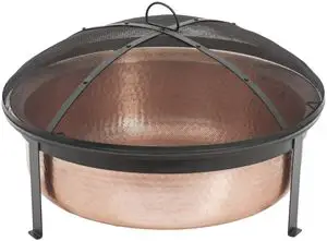 CobraCo Hand Hammered Copper Fire Pit