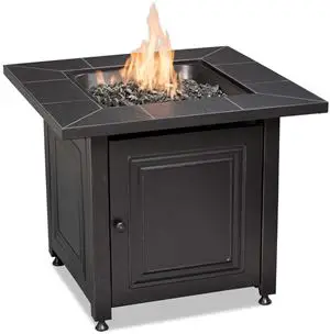 Endless Summer Square LP Gas Oil Rubbed Bronze Fire Table