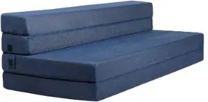 Milliard Tri-Fold Foam Mattress and Sofa Bed