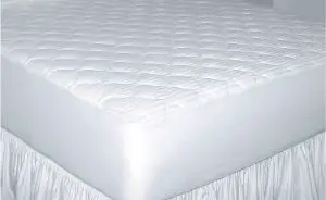 Newpoint Home Deluxe Damask Stripe Mattress Pad