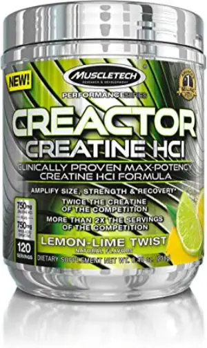 MuscleTech Creactor Creatine and Creatine HCl