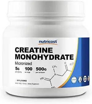 Nutricost Creatine Monohydrate Micronized Powder