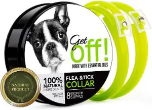 GetOff Natural Flea Collar for Dogs