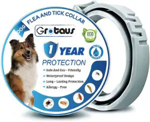 GROTAUS Flea and Tick Collar for Dogs