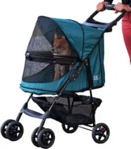 Pet Gear No-Zip Happy Trails Pet Stroller