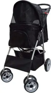 VIVO Four Wheel Pet Stroller